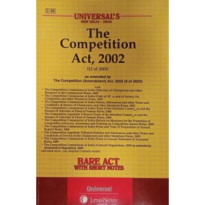 Universal's The Competition Act, 2002 Bare Act 2023 | LexisNexis